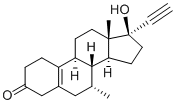 17-Hydroxy-7alpha-methyl-19-norpregn-5(10)-en-20-yn-3-one(5630-53-5)